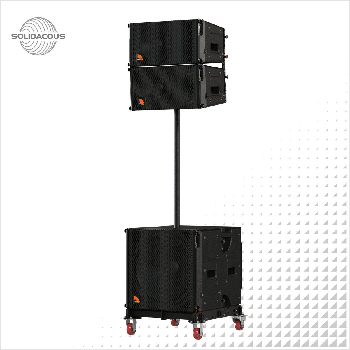 Boxxline passieve line array dubbel 10 huren bij RSL Rental