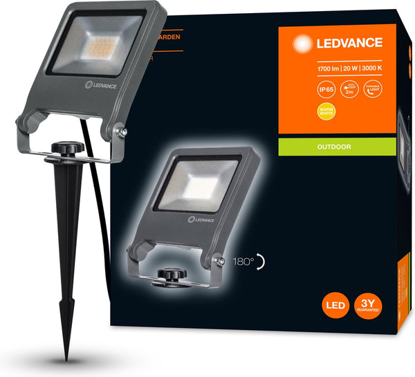 LED Breedstraler 20W Koud Wit