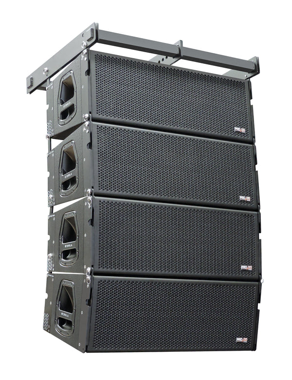 Line array set groot - 8 array tops + 4 subs