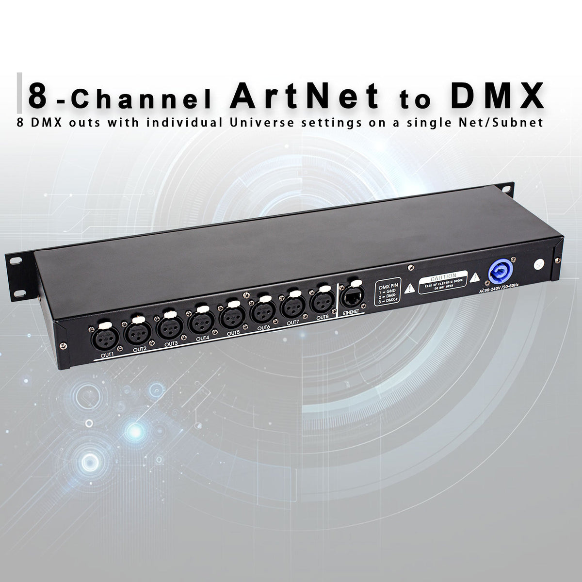 DMX Control Rack huren bij RSL Rental