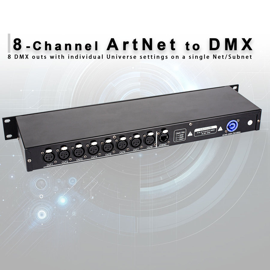 DMX Control Rack huren bij RSL Rental