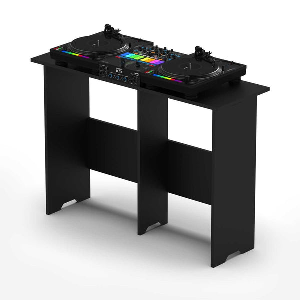 DJ feestset compleet - 2 subs + 2 speakers + DJ booth