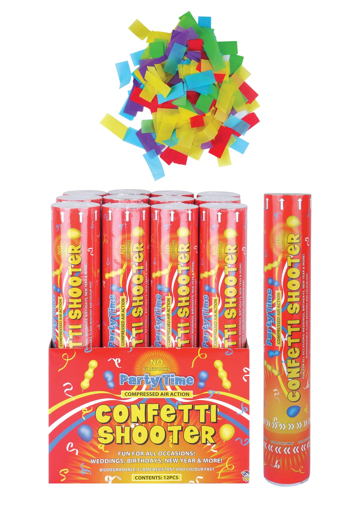 Confetti Shooter Set huren bij RSL Rental