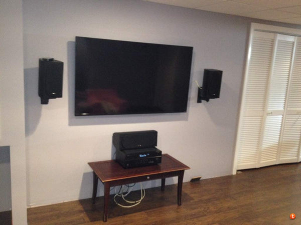 Universele 12 inch speaker Wand/Hoek - Beugel met truss bevestiging