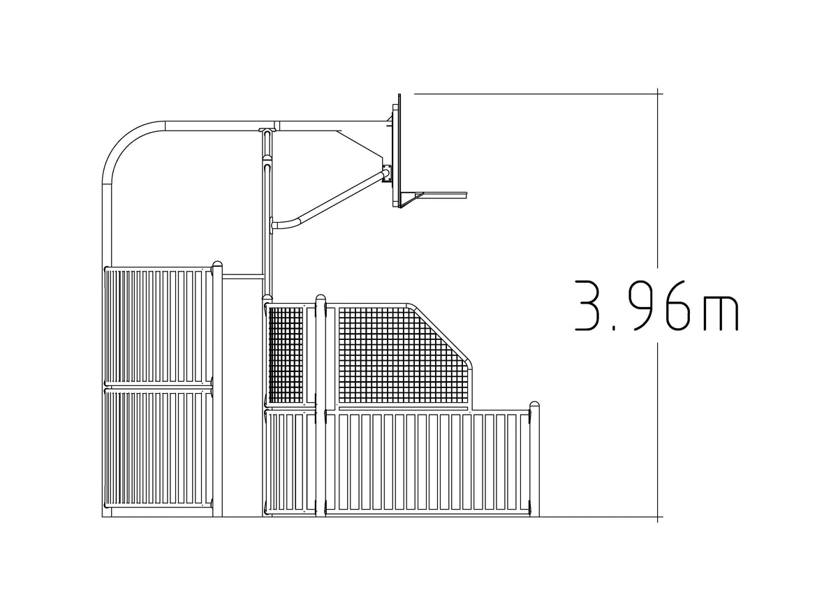 Complete podiumset 12 x 4 m huren bij RSL Rental