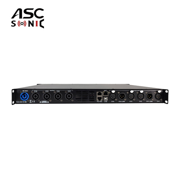 Boxxline 4x1500W digitale power amplifier met dsp