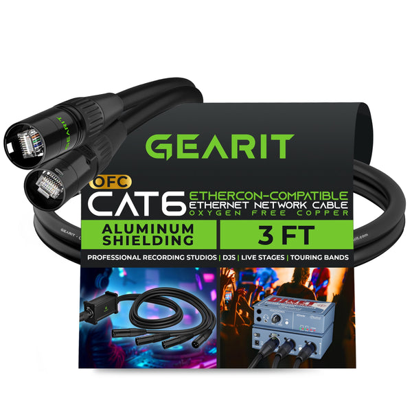 Ethernet EtherCON kabel 3 meter
