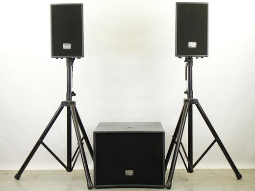Geluidsset 1 sub + 1 actieve speaker