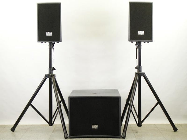 Geluidsset 1 sub + 1 actieve speaker