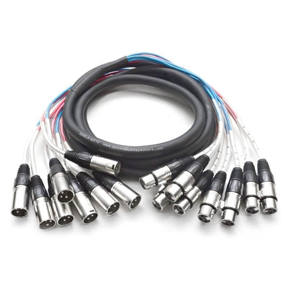 XLR Snake 8-kanaals 10 meter