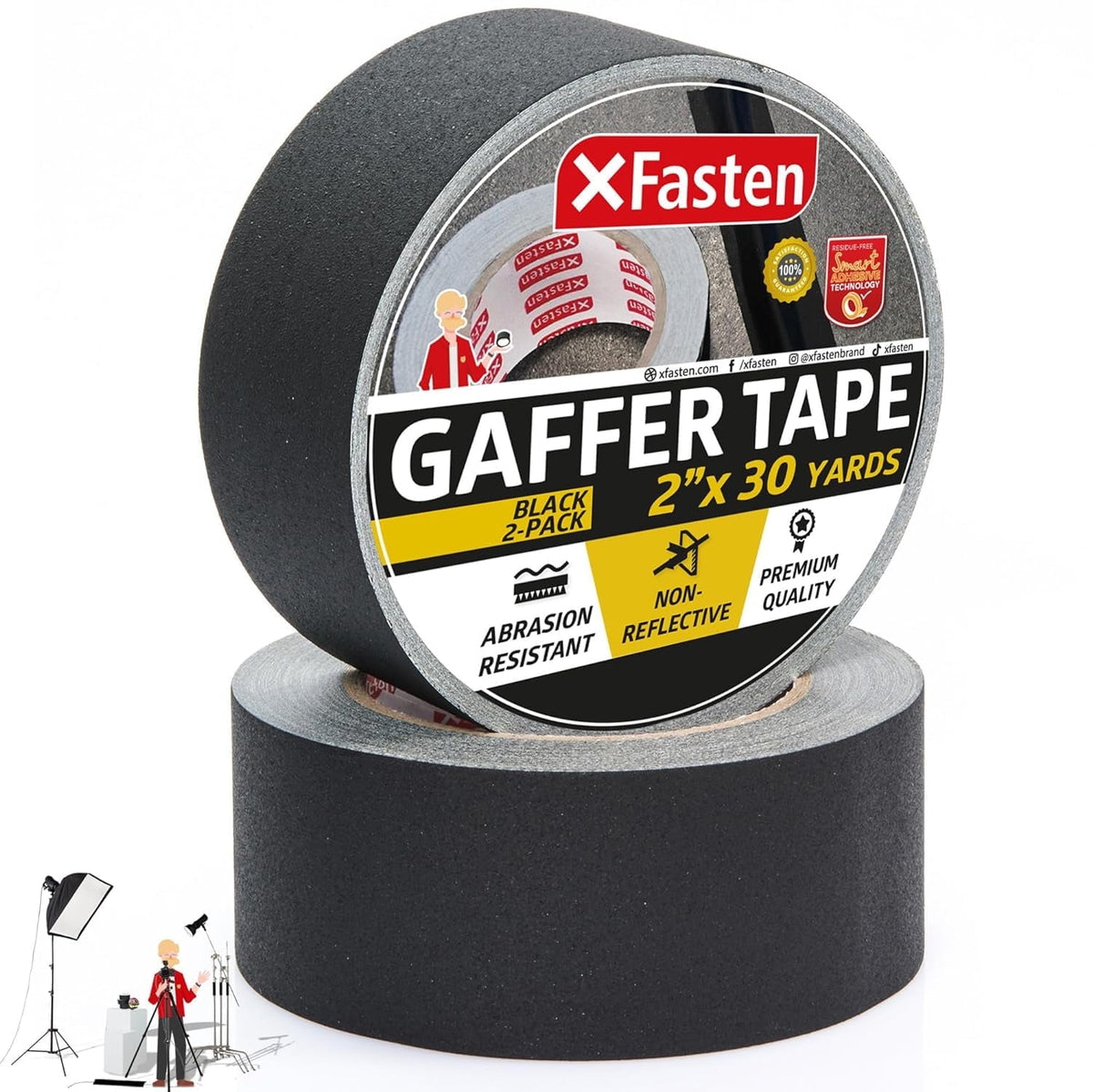 Gaffer Tape – diverse kleuren huren bij RSL Rental