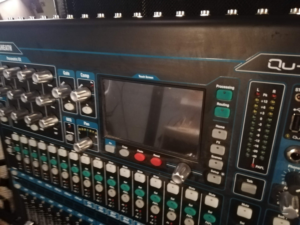 Taperack Allen & Heath QU-16 compleet huren bij RSL Rental