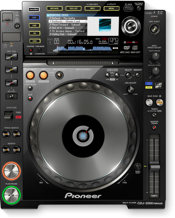 Pioneer CDJ-2000NXS mediaspeler