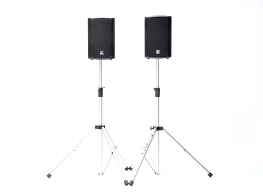 Geluidsset Stereo - 2 actieve speakers op statief