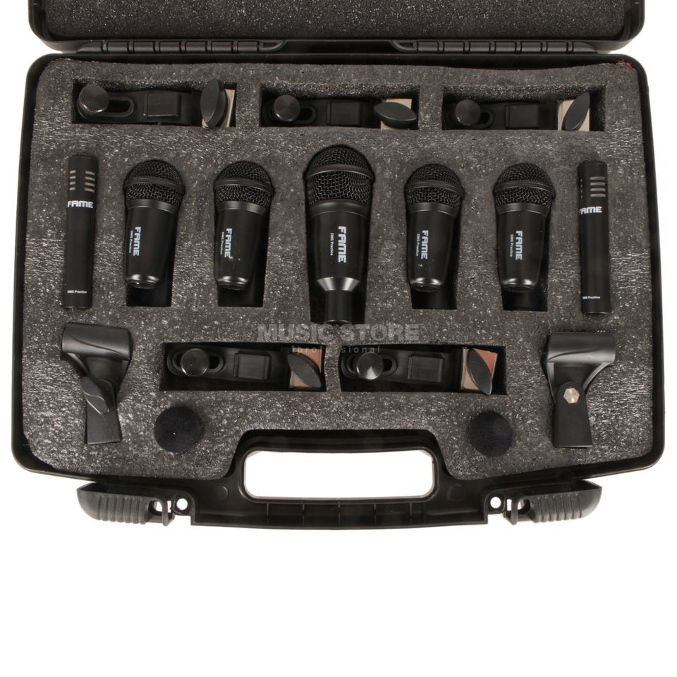 Drum microfoonset 7-delig huren bij RSL Rental