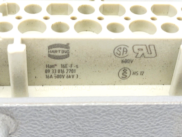 Harting break in 16P
