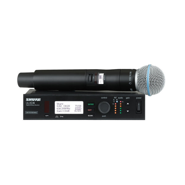 Shure ULXD24 draadloze Beta58A set